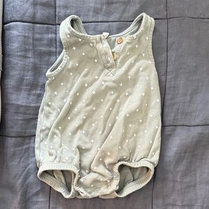 Quincy Mae Sage Green Bodysuit